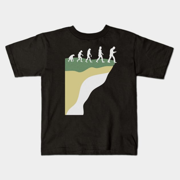 Rise and Fall of Man II Kids T-Shirt by TJWDraws